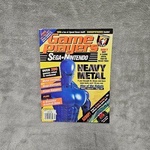 Vintage Game Players Magazine Sega Nintendo April 1994 Heavy Metal